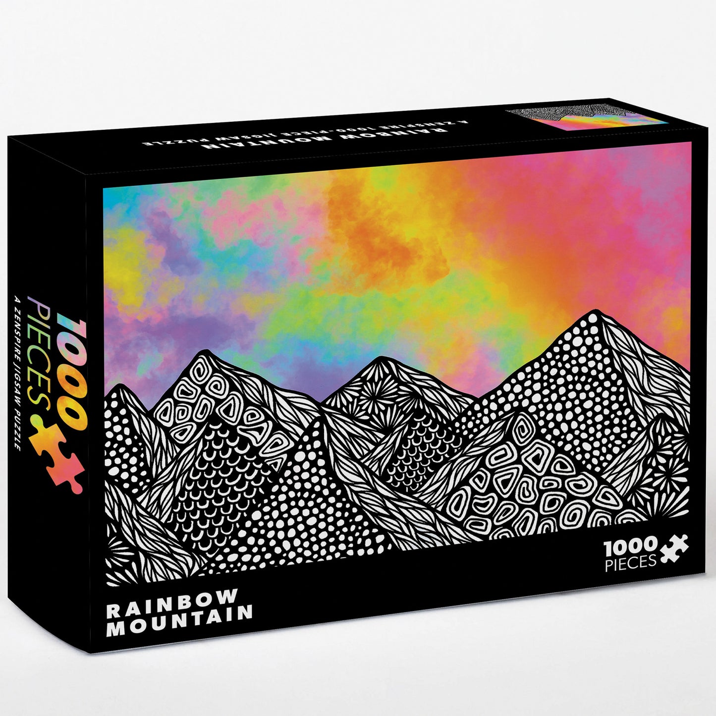 Rainbow Mountain 1000 Piece Puzzle