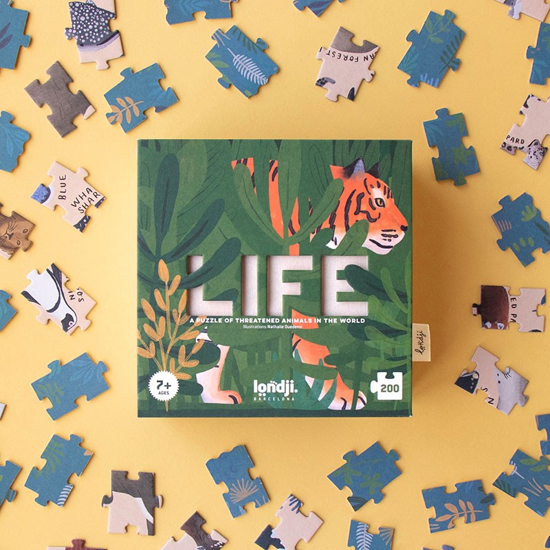 LIFE 200 Piece Puzzle - Endangered Species