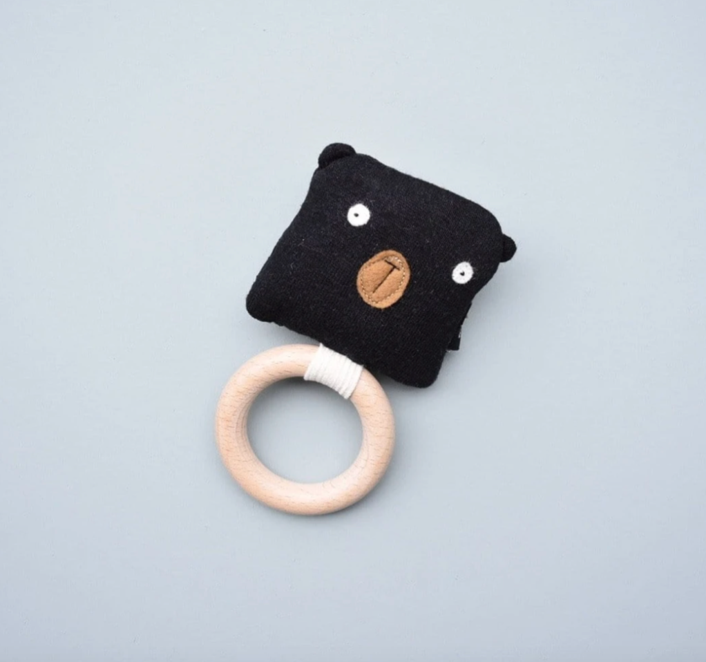 Organic Teething Ring (Various Animals) - Mimi + Moo