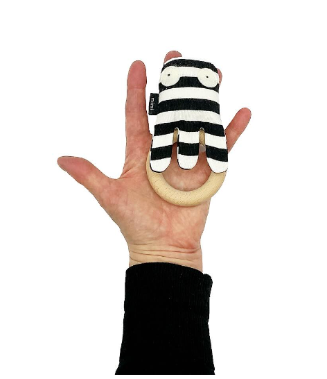 Organic Teething Ring (Various Animals) - Mimi + Moo