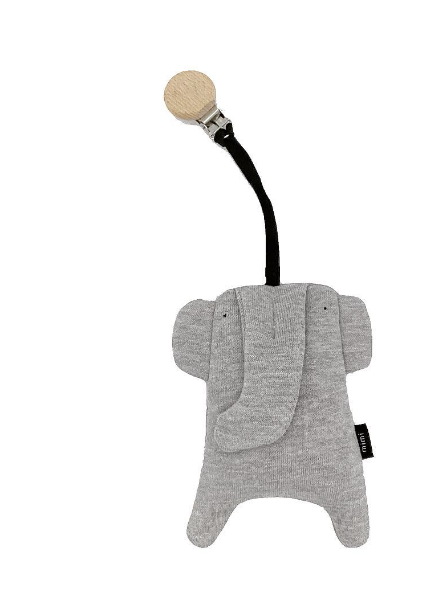 Stroller Clip Toy (Rattle or Crinkle) - Mimi + Moo