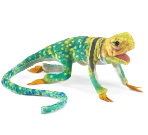 Finger Puppet: Mini Collared Lizard