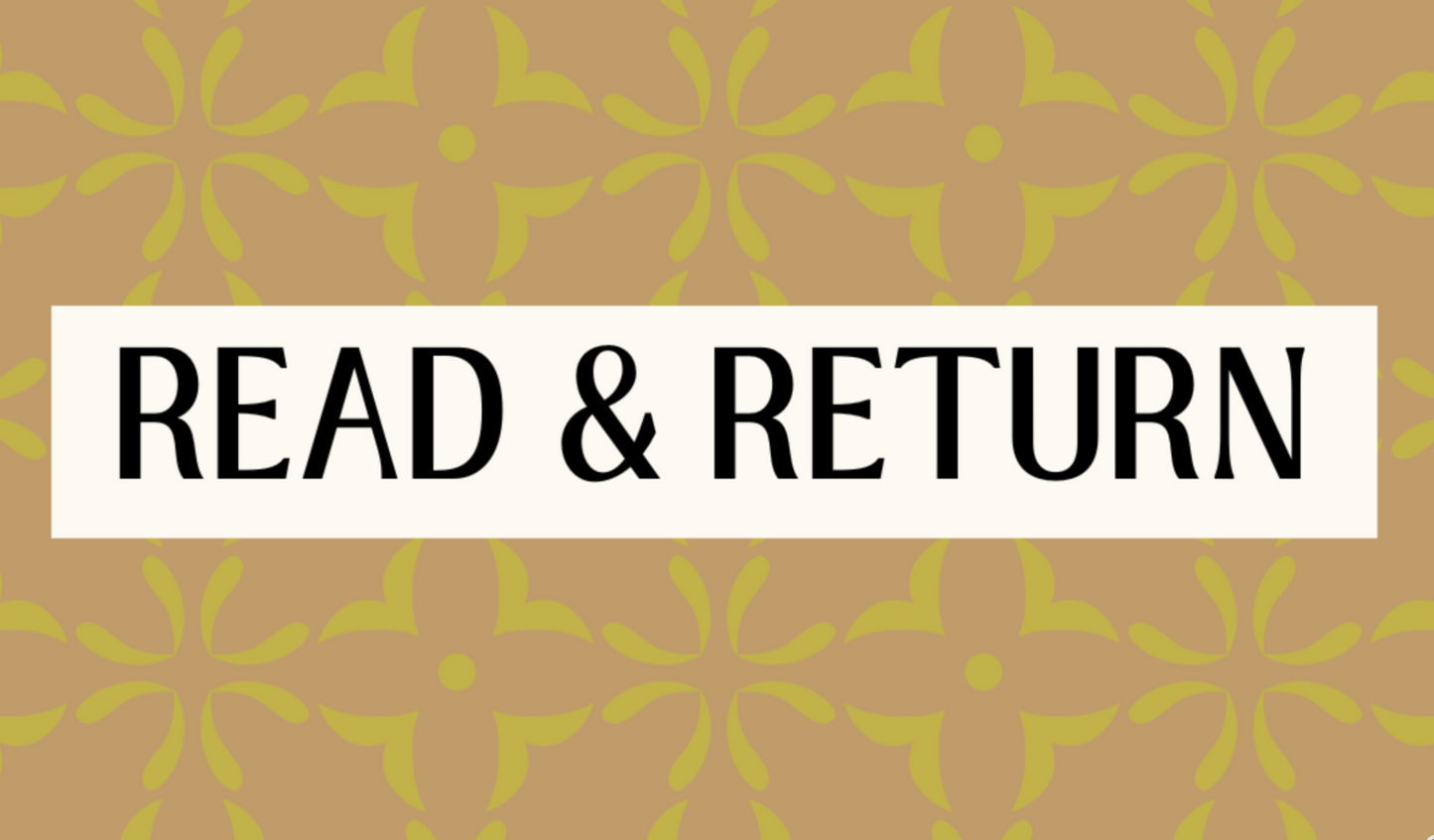 READ & RETURN: Pineapple Street