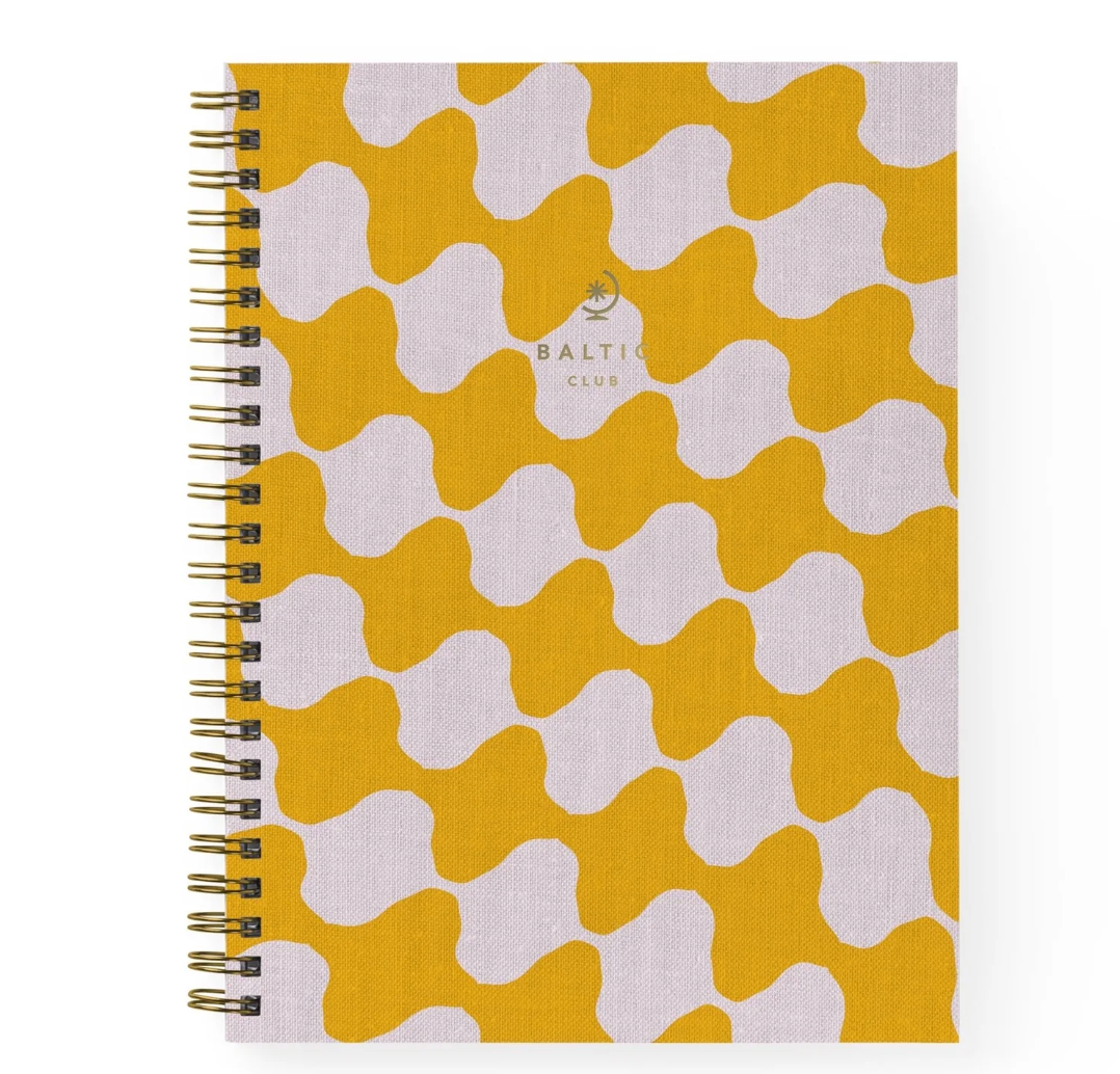 Spiral Notebook - Baltic Club Various Designs