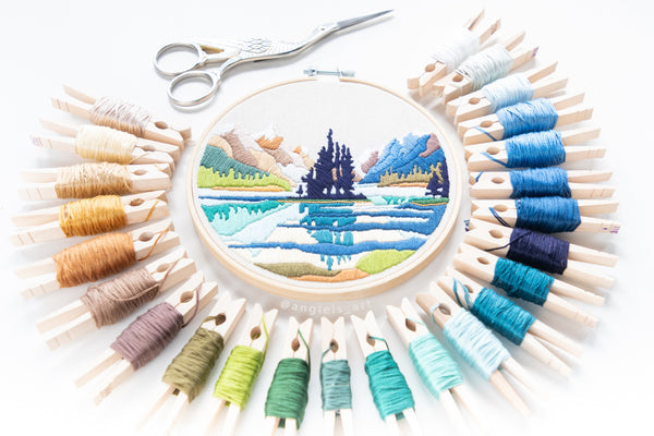 Spirit Island DIY Embroidery Kit