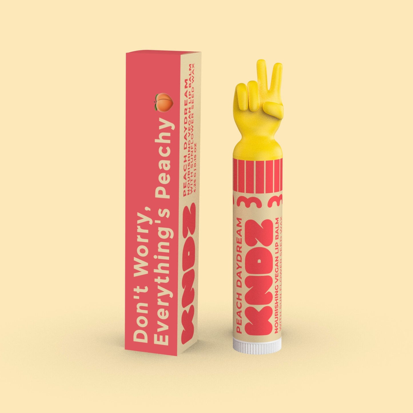 Peace Peach Daydream Vegan Lip Balm