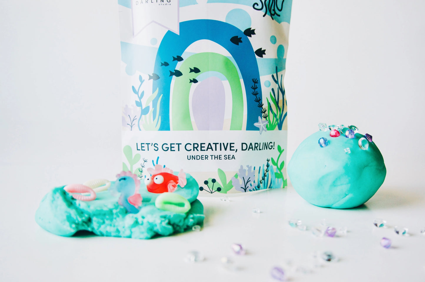 The Darling Studio Under the Sea Play Dough Kit