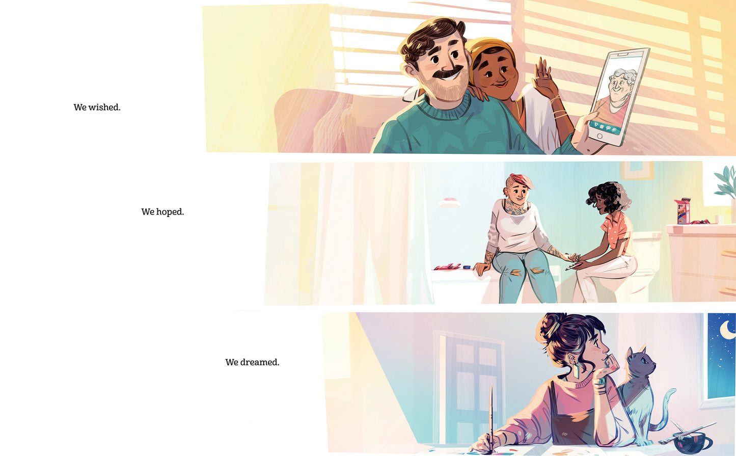 We're Happy You're Here