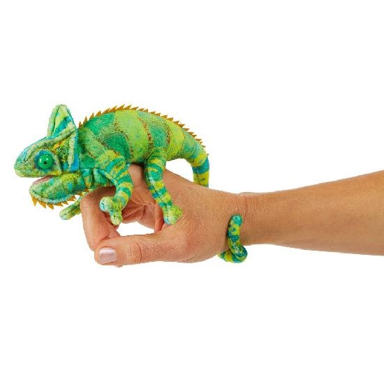 Mini Chameleon - Finger Puppet