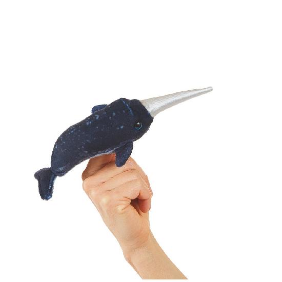 Finger Puppet - Mini Narwhal
