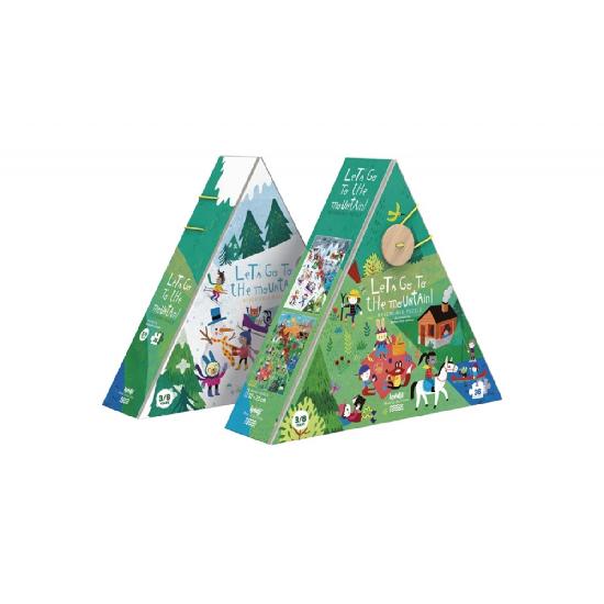 Let's Go To the Mountain Reversible Puzzle