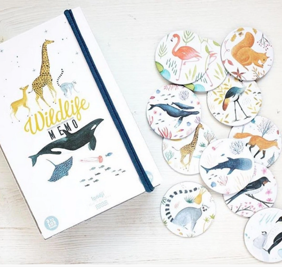 Wildlife Memory Game