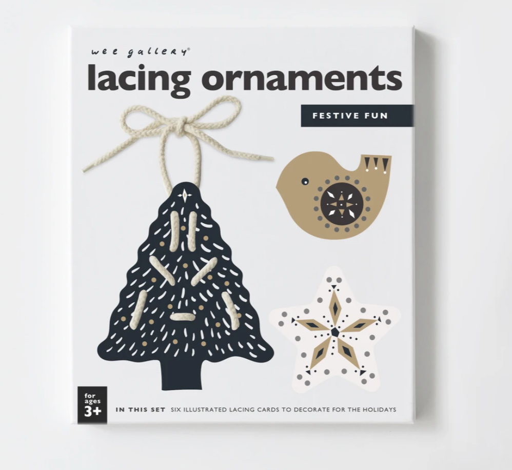 Festive Fun Lacing Ornaments