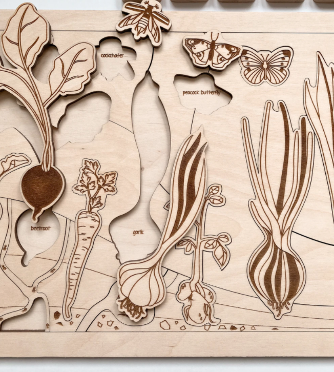 SECRET GARDEN WOODEN PUZZLE