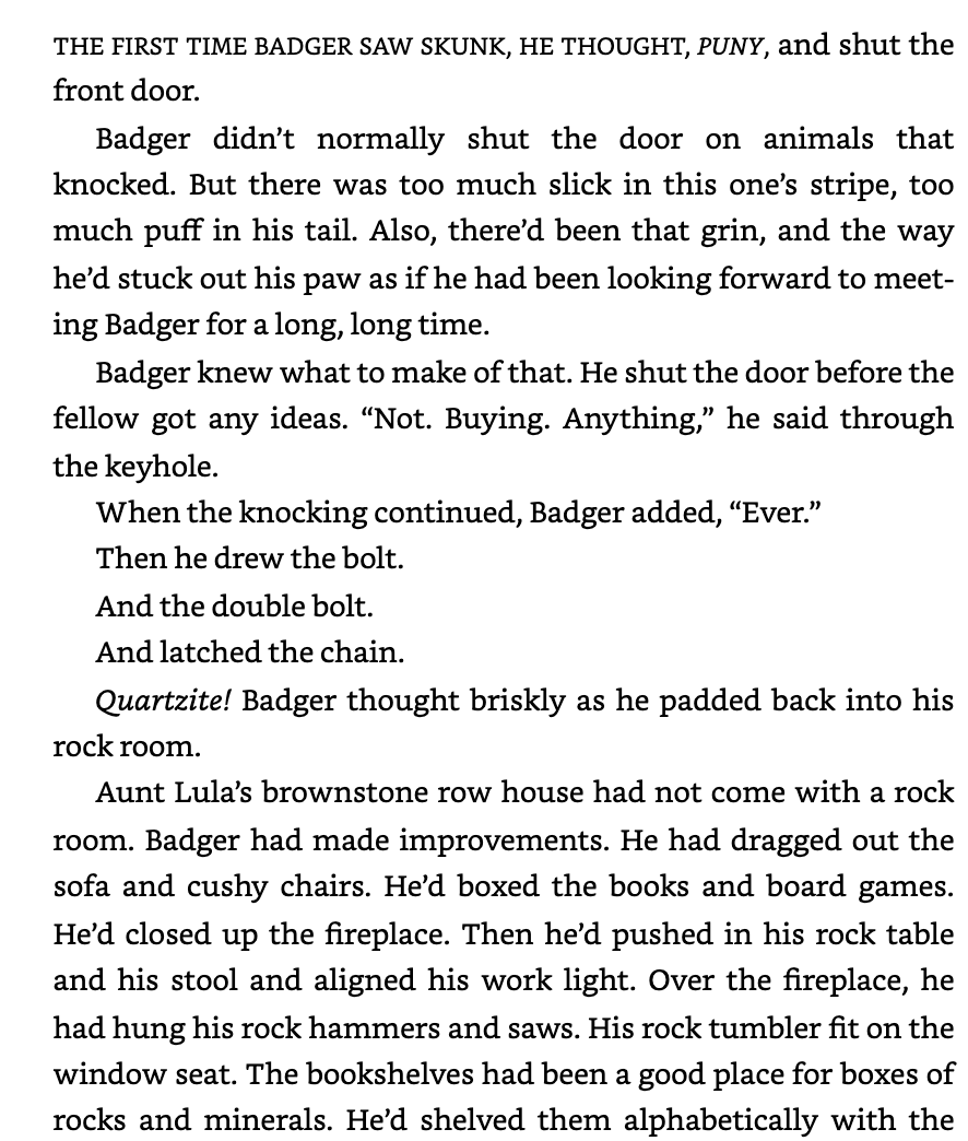 Skunk and Badger (Book 1)