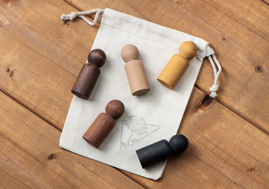 Diverse Peg Dolls - Small