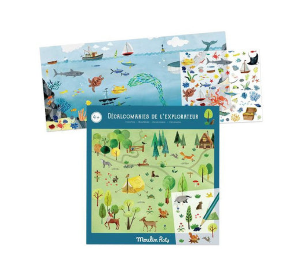 Explorer Transfers - Décalcomanies de l'explorateur