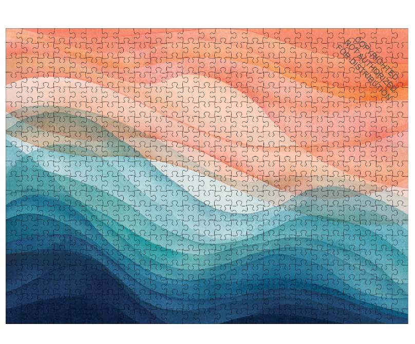 Waves Portable Puzzle