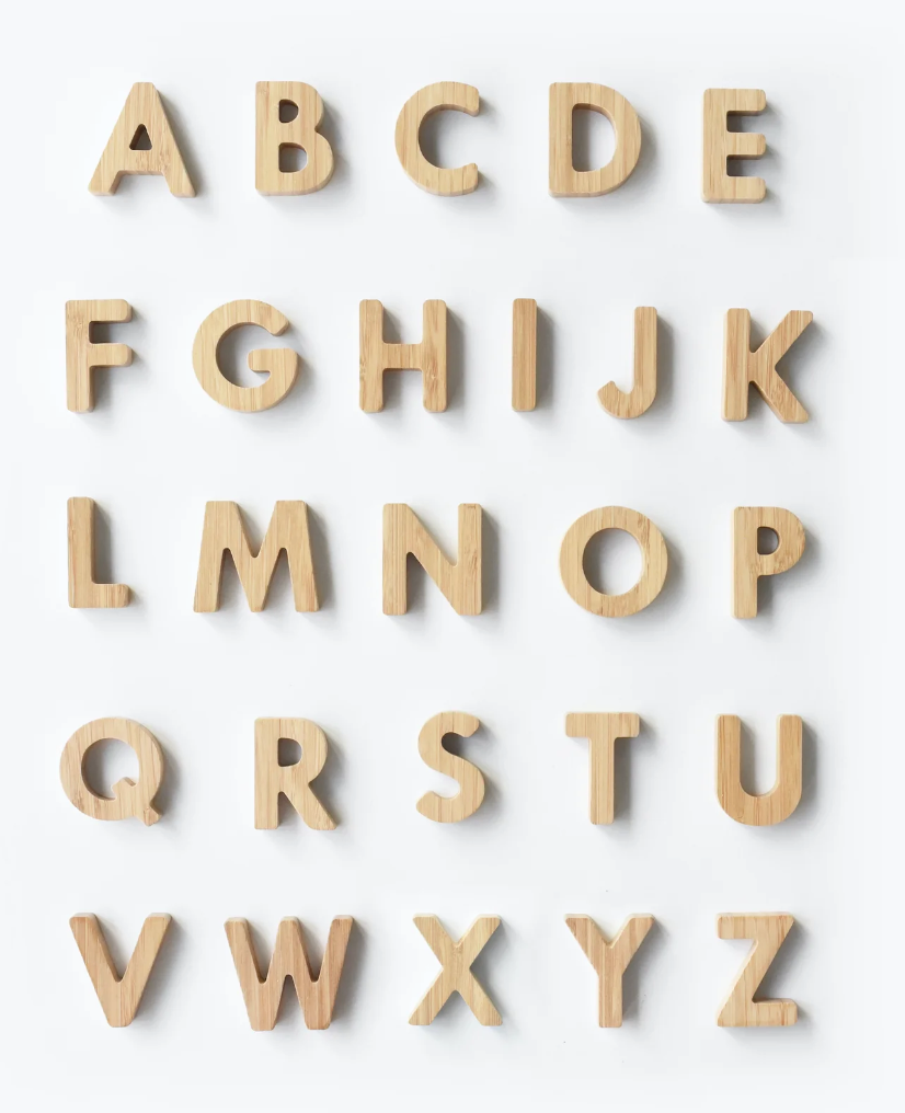 Bamboo Alphabet