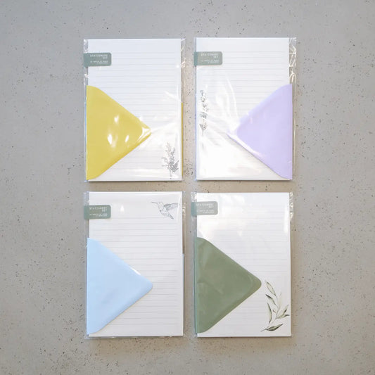 Stationery Set - Flowers