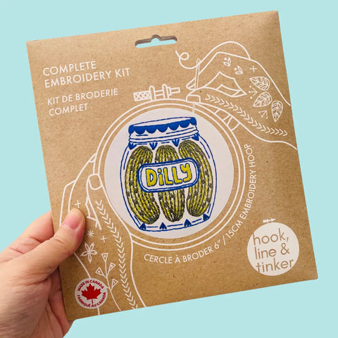 Embroidery Kit - Hook, Line & Tinker (All styles)