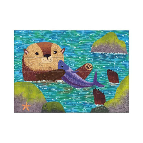 Sea Otter Mini Puzzle (48 Pieces)