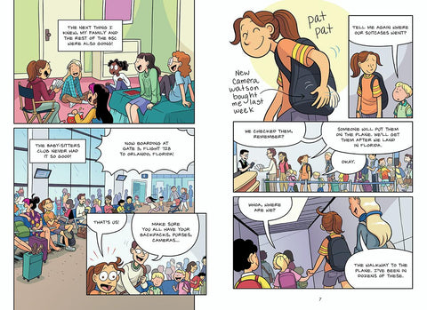Baby-sitters on Board!: A Graphic Novel (The Baby-sitters Club Super Special #1)
