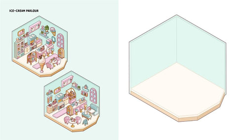 Cute 'n' Cozy Sticker Therapy: Cute 'n' Cozy Town