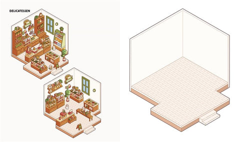 Cute 'n' Cozy Sticker Therapy: Cute 'n' Cozy Town