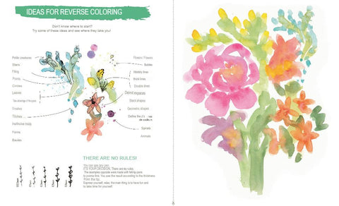 Reverse Coloring Book