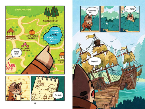 Detective Beans and the Map of Mystery