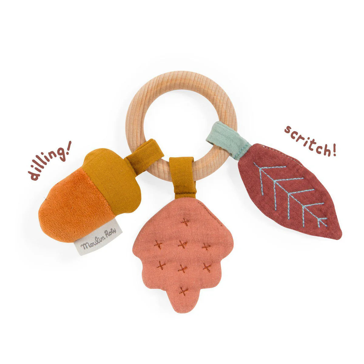 Apres La Pluie - Wood Ring Rattle (Tree)