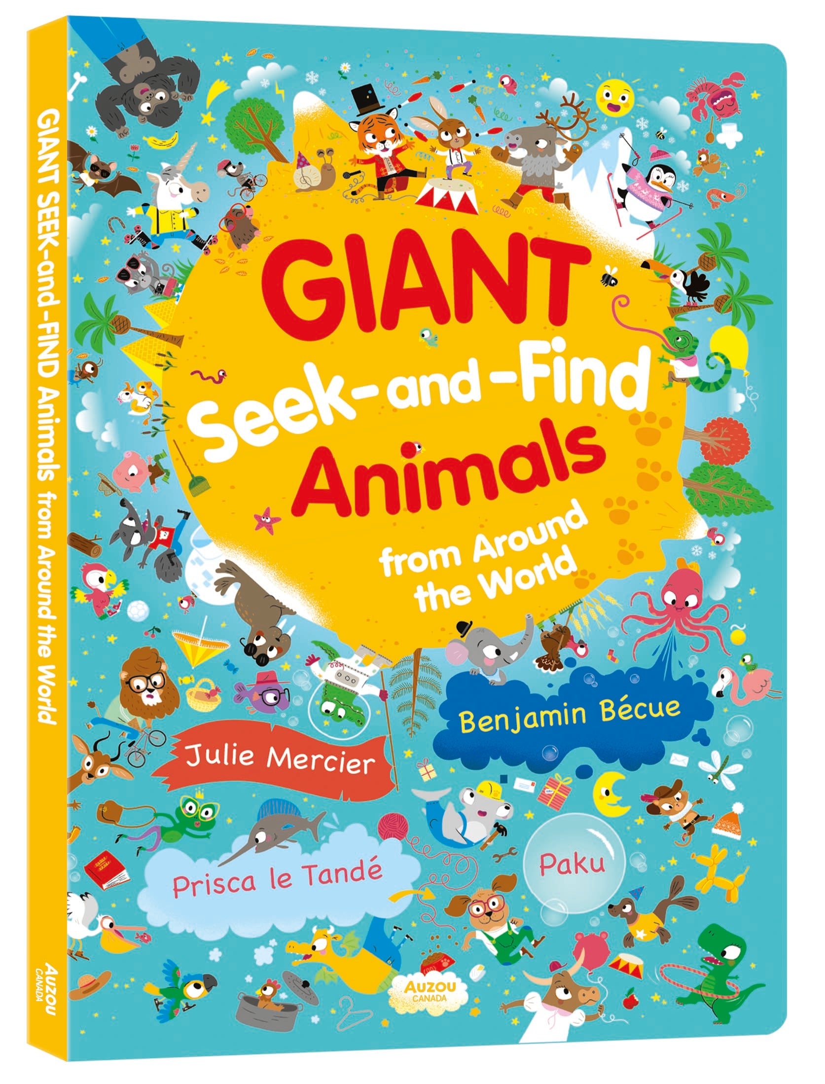 Giant Seek-and-Find Animals from Around the World