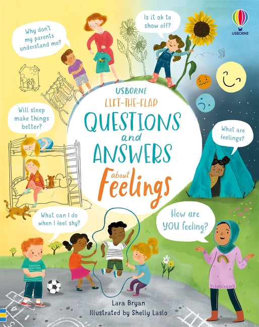 Usborne Lift-the-Flap: Questions and Answers About Feelings