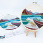 Valley of the Five Lakes (Boats) DIY Embroidery Kit