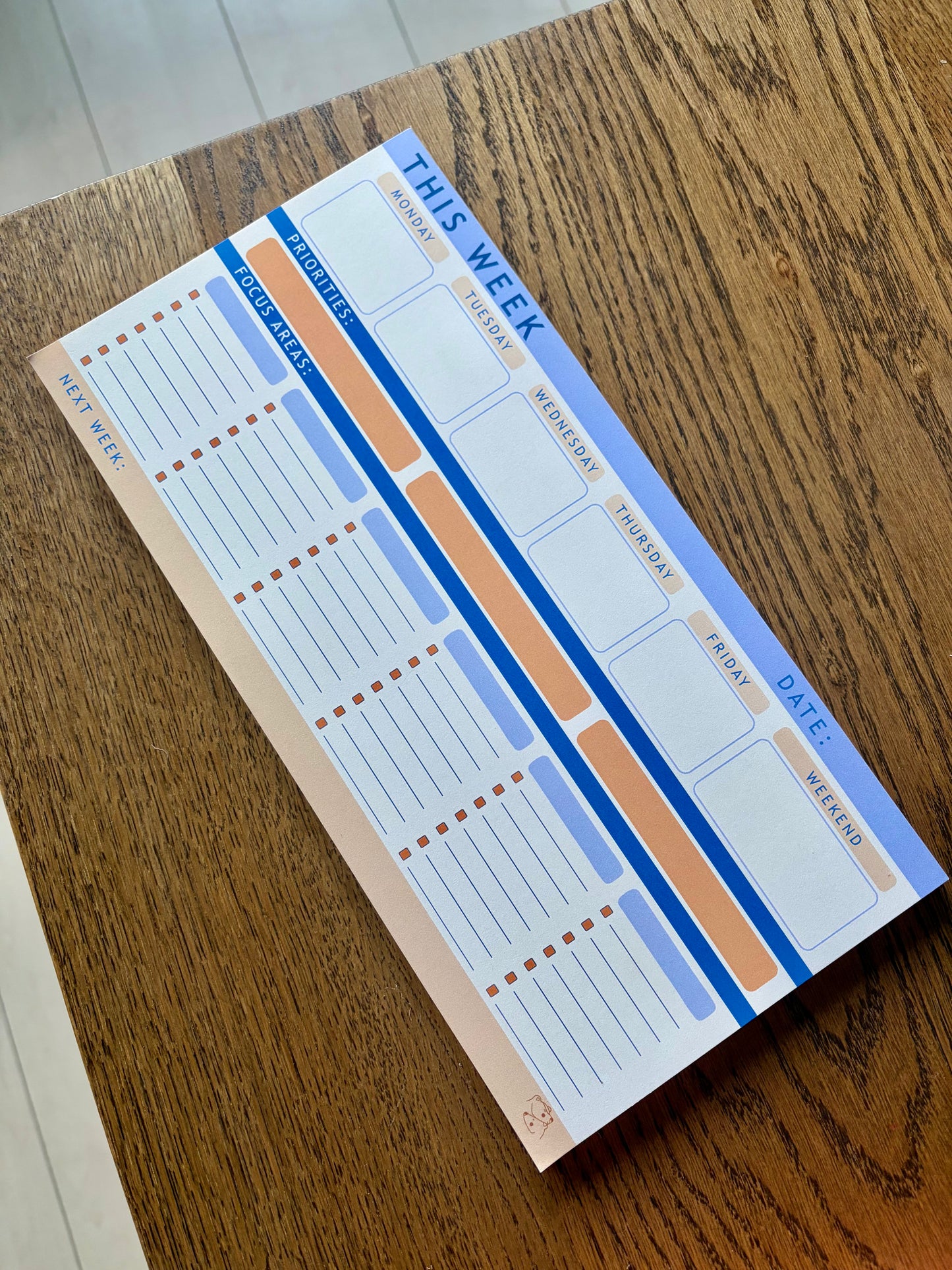 This Week - Notepad Planner