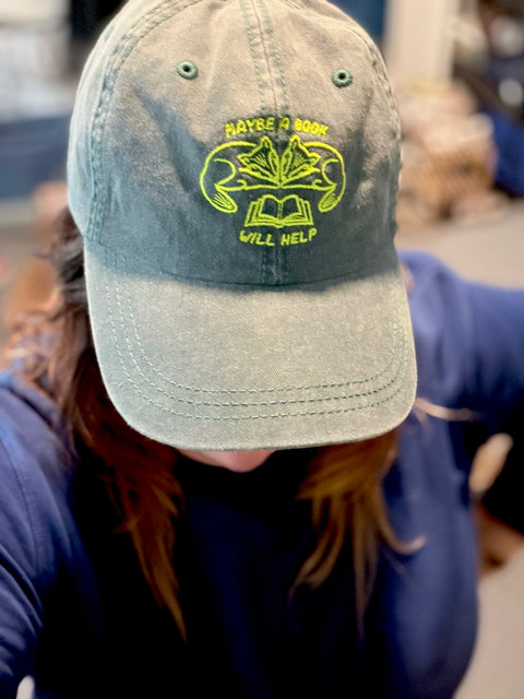 Gather-Made Goods - Maybe a Book Will Help Hat