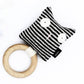 Mimi + Moo Organic Teething Ring (Various Animals)