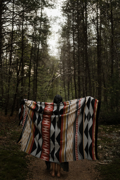 Mini Tipi - Throw Blanket