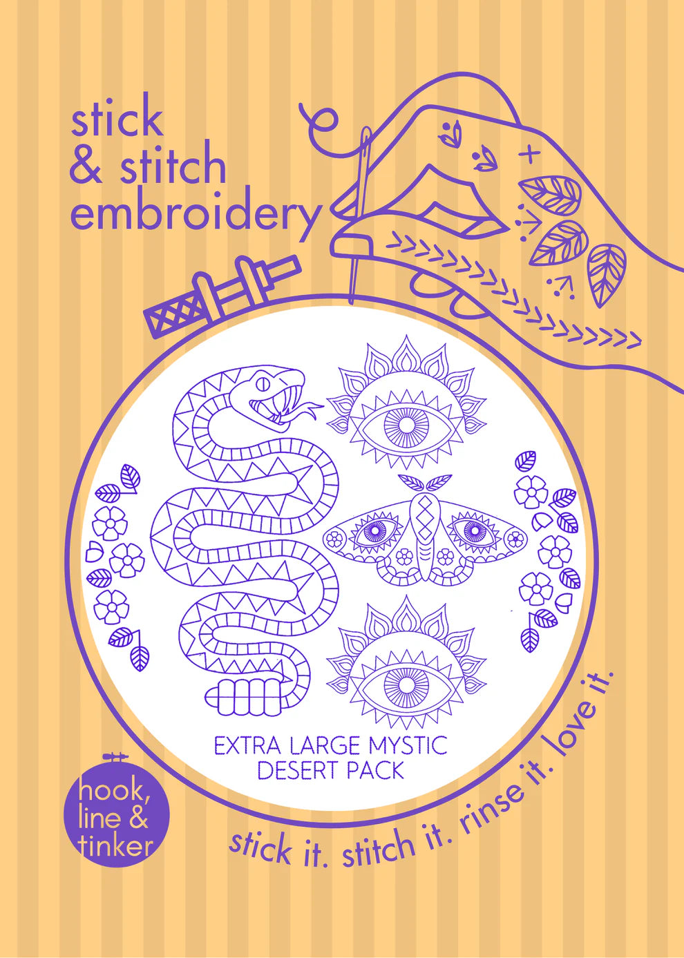 Stick & Stitch Embroidery - Extra Large Mystic Desert Pack