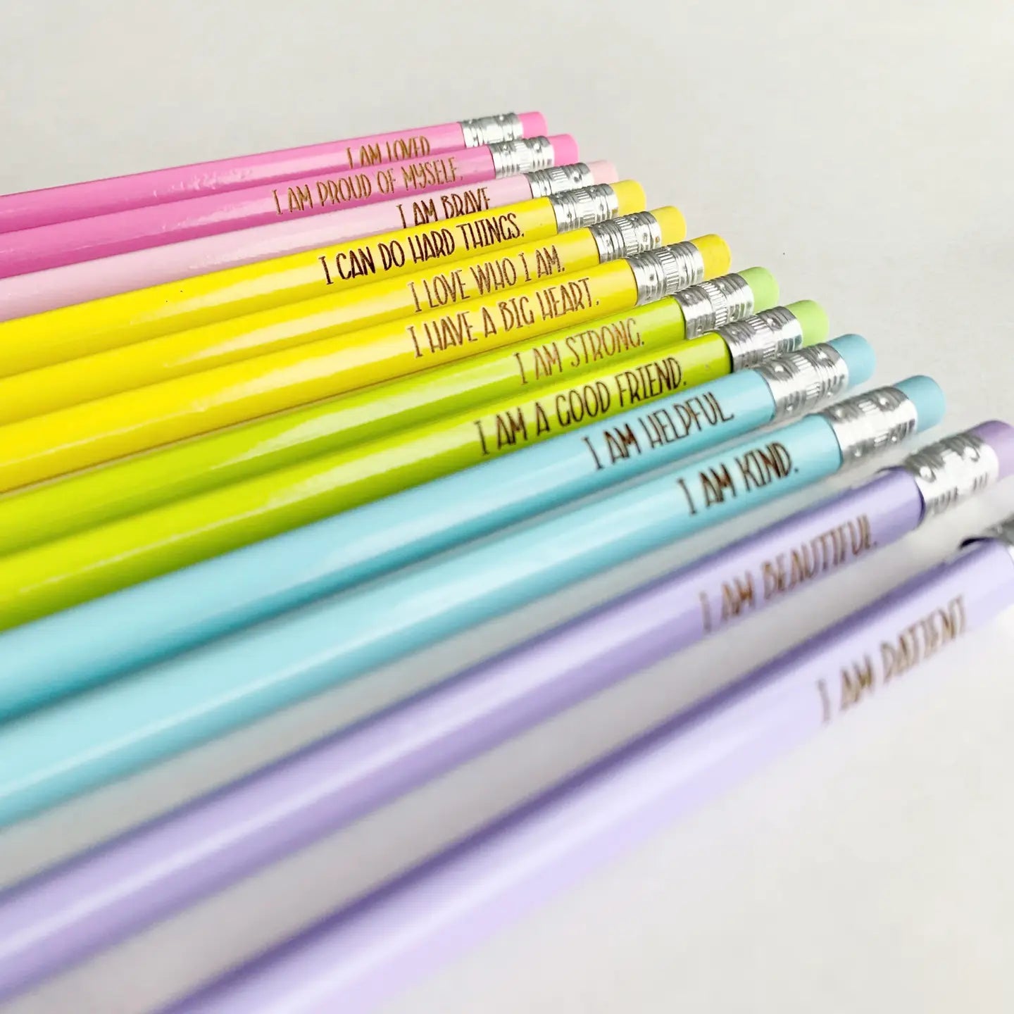 Pencils - Positive Affirmations (Pack of 5)