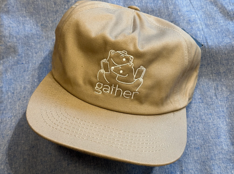 Gather-Made Goods - Five Panel Bear Logo Hat
