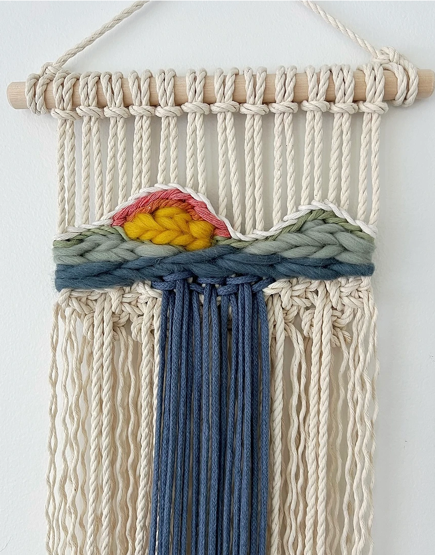 Wall Hanging - DIY Weaving Kit by Cedar & Wool