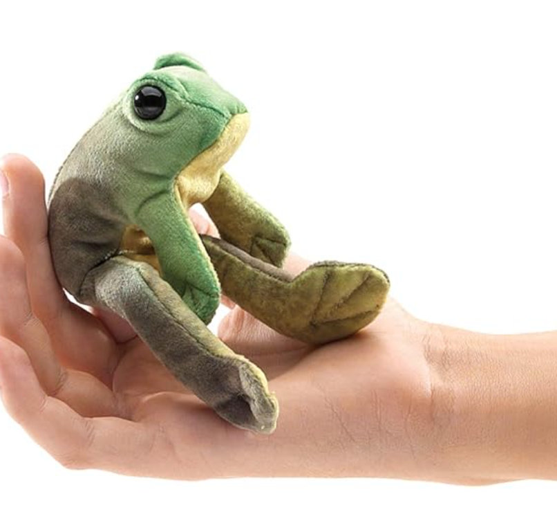 Finger Puppet - Mini Sitting Frog