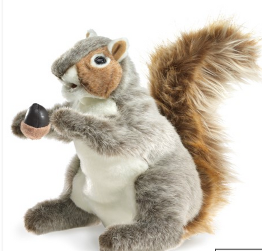 Grey Squirrel Full-Sized Puppet