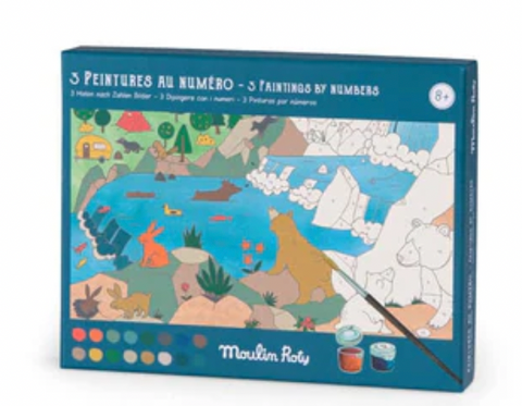 Moulin Roty Paint By Numbers - All Styles