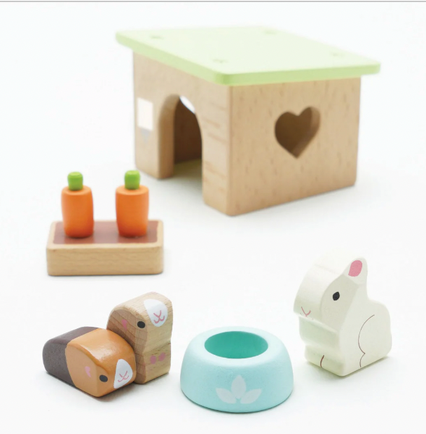 Doll House Pets - Bunny & Guinea Pig Set