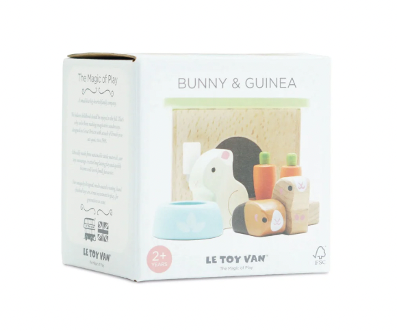 Doll House Pets - Bunny & Guinea Pig Set