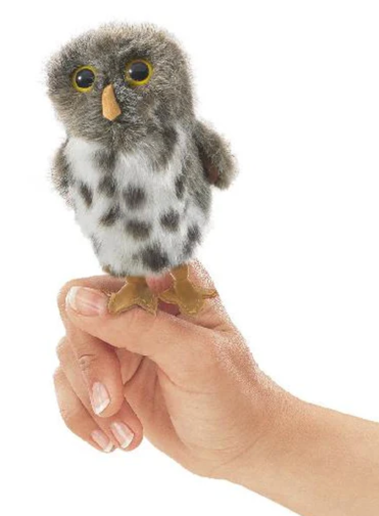 Finger Puppet: Mini Spotted Barn Owl