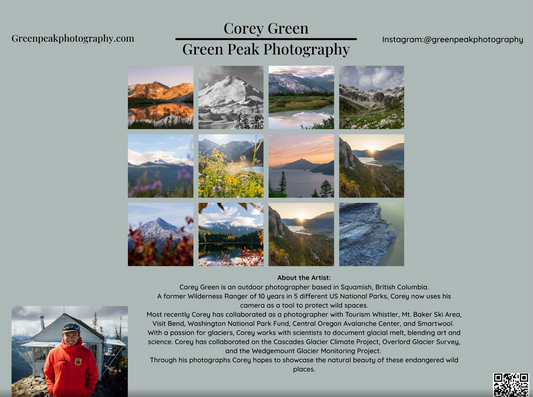2026 Wilderness Calendar - Green Peak Photography
